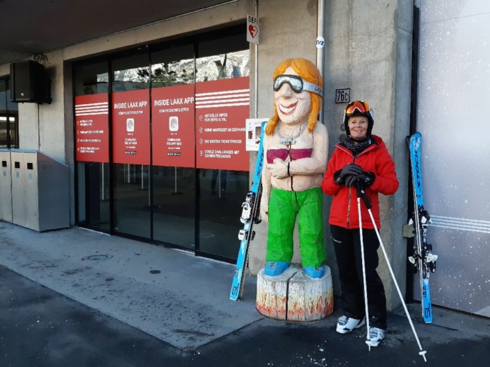 Ida Meeting point Flims Valley station