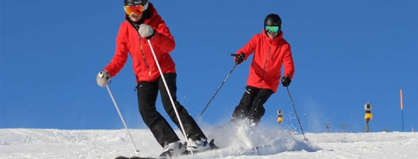 Isabel & Ralf - Skischule-Snowboardschule in Laax-Flims-Falera